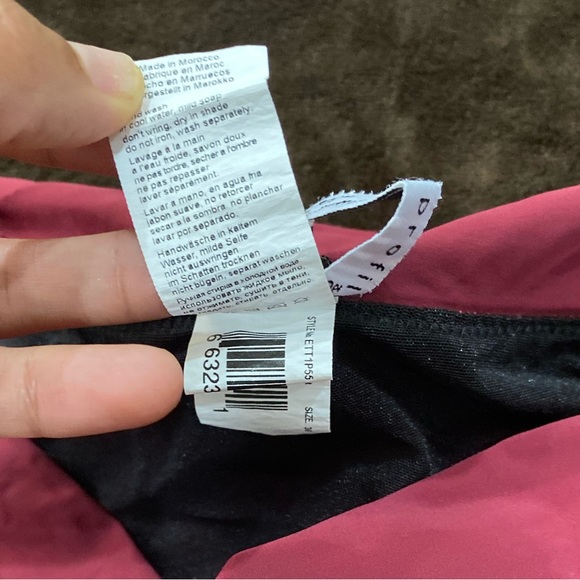 Womens Swim Bottoms Size 6 Profile PROFILE BY GOTTEX Ruby Red Bikini Bottom - Picture 7 of 9